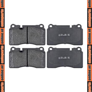 Remblokken Audi Q7 4.2 FSI quattro Vooras - ABS Remblokken 3, Verzenden, Nieuw, Audi
