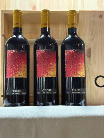 2022 Bibi Graetz, Colore Rosso - Toscane - 3 Flessen (0.75, Nieuw