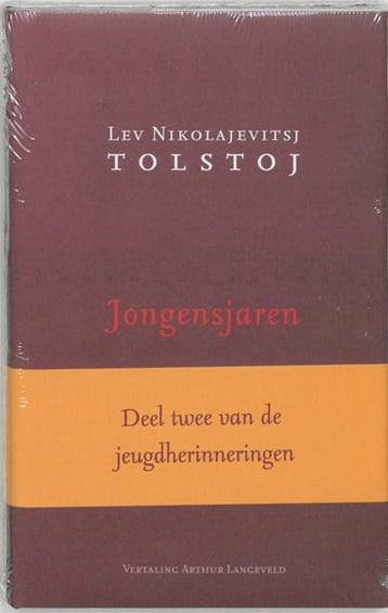 Jongensjaren | 9789076347837 | L.N. Tolstoj, Boeken, Literatuur, Ophalen of Verzenden, Zo goed als nieuw, L.N. Tolstoj