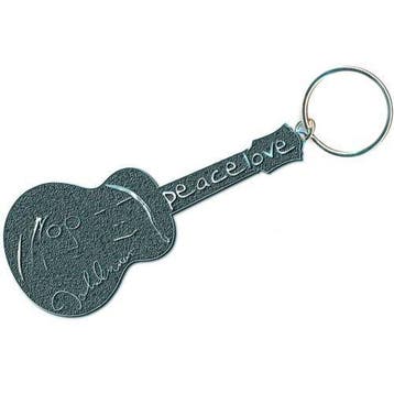 John Lennon Peace + Love Sleutelhanger officiële merchandise, Verzamelen, Ophalen of Verzenden, Nieuw, Gebruiksvoorwerp