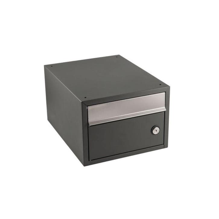 Postkastsysteem Allux Brick - antraciet, Tuin en Terras, Brievenbussen, Nieuw, Verzenden