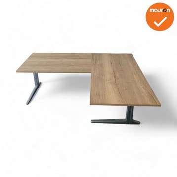 Ahrend Essa hoekbureau -200x160 - Zelf samenstellen - Nie..., Werkplek, Ophalen of Verzenden, Gebruikt, Bureau
