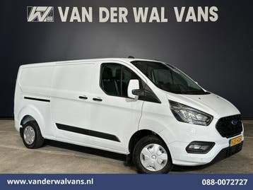 Ford Transit Custom | 2.0 TDCI L2H1 Euro6 Airco | Camera |, Gebruikt, Euro 6, Wit, Dealer onderhouden