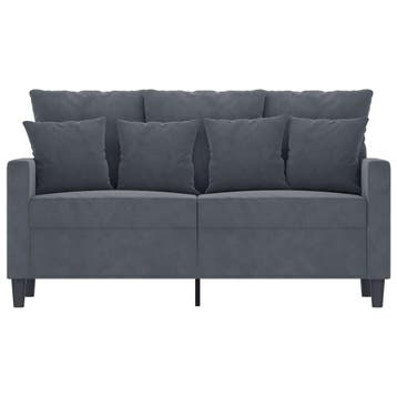 Loveseat donkergrijs | 25% Korting | Tweedekansje, Tweepersoons, 75 tot 100 cm, Ophalen of Verzenden, Zo goed als nieuw