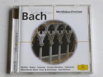 Bach - Matthaus Passion (highlights) Karl Richter, Cd's en Dvd's, Ophalen of Verzenden, Zo goed als nieuw