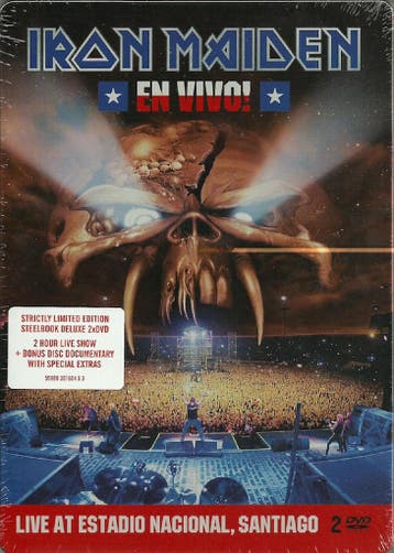 dvd - Iron Maiden - En Vivo! (Live At Estadio Nacional, S..., Verzenden, Zo goed als nieuw