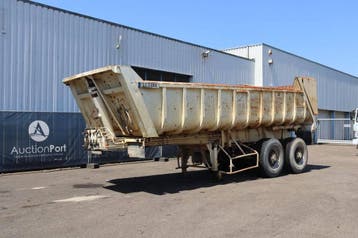 Veiling: Kipper Oplegger Fruehauf 1987, Overige kleuren, Overige brandstoffen, Aanhangers en Opleggers, BTW verrekenbaar