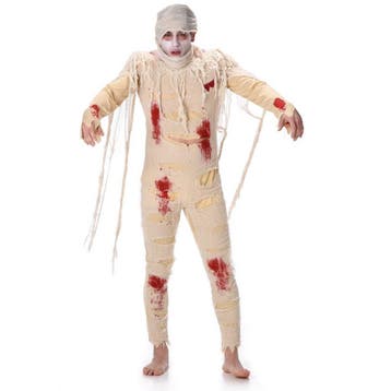 Egyptische Mummie Kostuum Heren – Horror - Maat, Ophalen of Verzenden, Nieuw, Maat 48/50 (M)