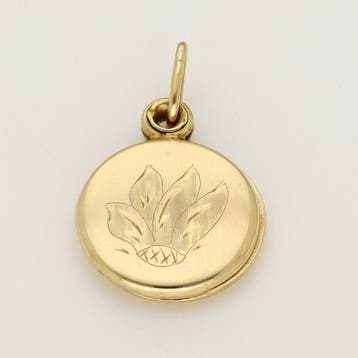 Medaillon - 14 karaat Geel goud
