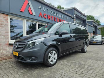 Zakelijke Lease |  Mercedes-Benz Vito 114 CDI Lang Marge! Tr, Gebruikt, Euro 6, Zwart, Mercedes-Benz