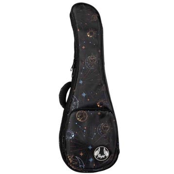 Flight FUB-S-GALAXY Gevoerde Gigbag voor Soprano Ukulele met, Ophalen of Verzenden, Nieuw