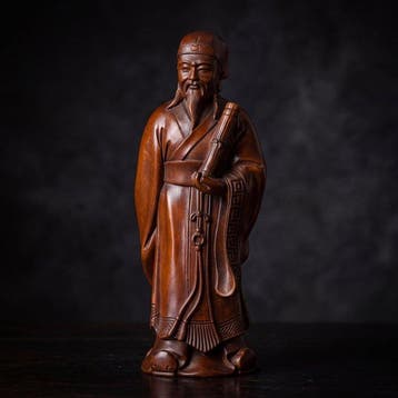 Figuur - Buxushout - China (Zonder minimumprijs)