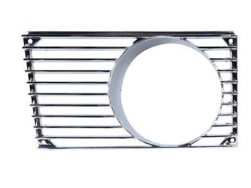 Grille voor extra koplamp, chroom. Porsche 914, Verzenden, Nieuw