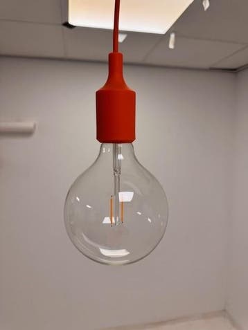 Muuto E27 pendant design hanglamp in goede staat!, Vergader- of Presentatieruimte, Ophalen of Verzenden, Gebruikt, Verlichting
