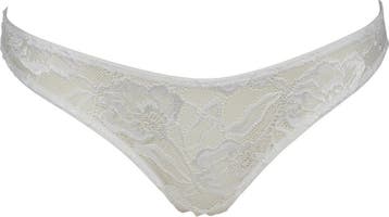 After Eden - Maat XL - Anna Dames String - Wit, Verzenden