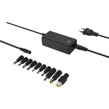 ISY Notebook oplader - IAC-4501-1 - Zwart Zo goed als nieuw,, Ophalen of Verzenden, Nieuw