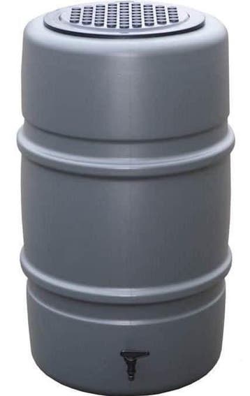 Regenton 225 liter grijs Big Storm, Nieuw