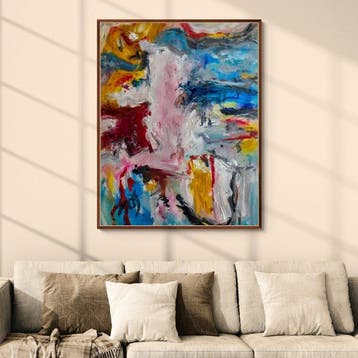 Arvydas Gaiciunas (Retne) - De N-8 (XL) — Abstract Painting