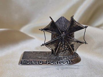 Miniatuurhuis - Windmill .833 Silver - Portugal