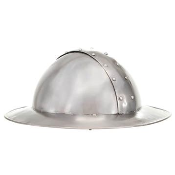 vidaXL Ridderhelm middeleeuws replica LARP staal, Verzenden, Nieuw