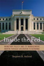 Inside The Fed 9780262012492 Stephen H. Axilrod, Boeken, Taal | Engels, Verzenden, Gelezen, Stephen H. Axilrod