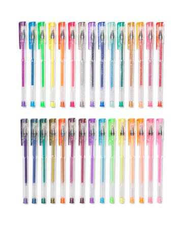 HEMA Gelpennen 15cm - 30 stuks, Diversen, Agenda's, Verzenden, Nieuw