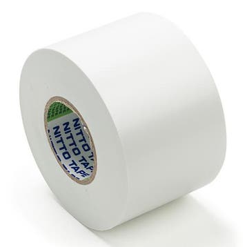 Isolatietape | Nitto | 20 meter (50 mm, Binnen/Buiten, Wit), Verzenden, Nieuw