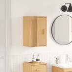 vidaXL Badkamerkast Olden Bruin 35 x 30 x 55 cm Massief, Verzenden, Nieuw, (Half)hoge kast