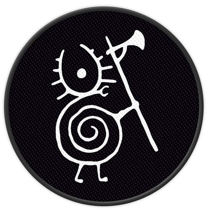 Heilung - Warrior - patch officiële merchandise, Verzamelen, Muziek, Artiesten en Beroemdheden, Kleding, Nieuw, Ophalen of Verzenden