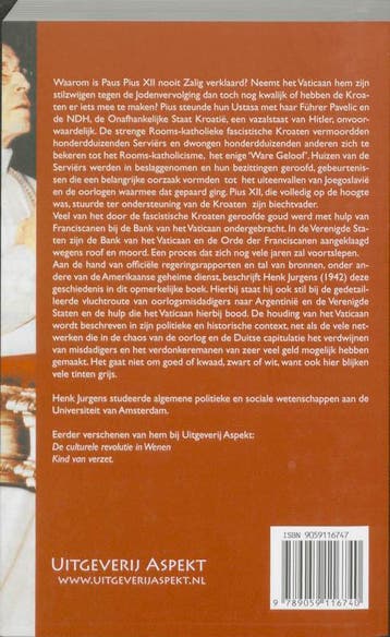 Vluchten via het Vaticaan 9789059116740 H. Jurgens, Verzenden, Gelezen, H. Jurgens