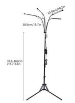 5-Arm LED Vloerlamp Kamerplanten Volledig Spectrum Timer, Boeken, Verzenden, Nieuw