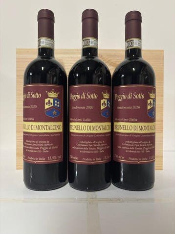 2020 Poggio di Sotto - Brunello di Montalcino DOCG - 3, Nieuw
