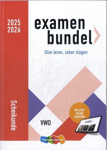 9789006994346 Examenbundel Scheikunde vwo 2025/2026, Boeken, Schoolboeken, Verzenden, Zo goed als nieuw
