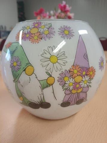 Workshop Decoupage vaas, Nieuw
