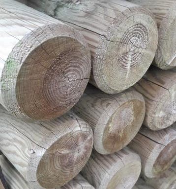 schaduwdoek 3x3 op palen, Nieuw
