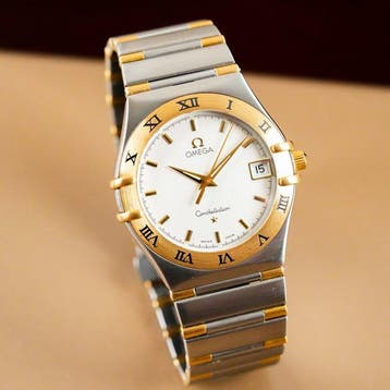 Omega - Constellation Ivory Dial 18k Gold - 1512.30 - Unisex, Nieuw