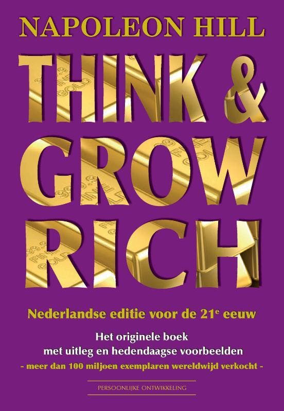 Think amp Grow Rich 9789079872237, Boeken, Studieboeken en Cursussen, Zo goed als nieuw, Verzenden