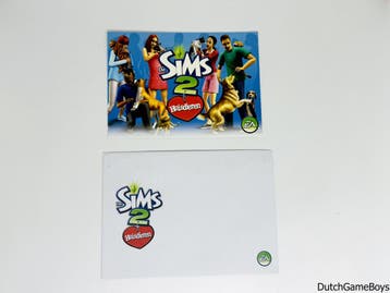 Nintendo Gamecube - De Sims 2 - Huisdieren + Post Card - HOL, Verzenden, Gebruikt