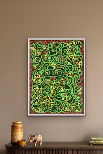 Frantisek Florian - FAR-COBO XL, Antiek en Kunst, Kunst | Schilderijen | Modern