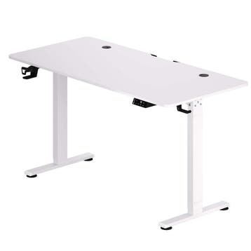 Zit sta bureau Wit 140x60x73-118cm (Kantoor inrichting), Verzenden, Nieuw in verpakking