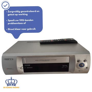Daewoo ST220 | Videorecorder | VHS Speler | Video Recorder, Verzenden, Gebruikt, VHS-speler of -recorder