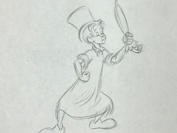 Walt Disney - John Darling Animatietekening - Peter Pan, Nieuw