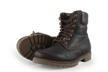 Panama Jack Veterboots in maat 43 Bruin, Kleding | Heren, Schoenen, Bruin, Verzenden, Boots, Zo goed als nieuw