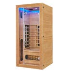 Infraroodcabine / Sauna Kiruna - 90x90x190 - Incl. LED & Blu, Verzenden, Nieuw