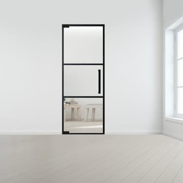 Steel look pendeldeur XL zonder kozijn, Doe-het-zelf en Verbouw, Deuren en Horren, Ophalen of Verzenden, Nieuw