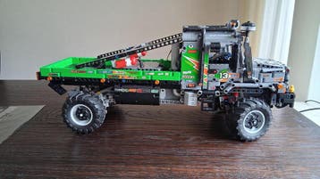 LEGO Technic 4x4 Mercedes Benz Zetros Trial Truck 42129, Verzenden, Zo goed als nieuw, Complete set, Lego