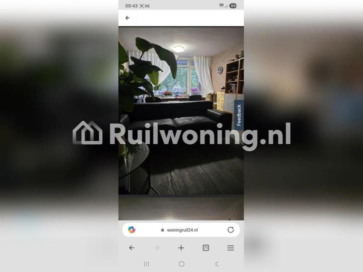 Ruime flat in IJsselstein zoekt plek, zie mijn advertentie., Huizen en Kamers, Woningruil