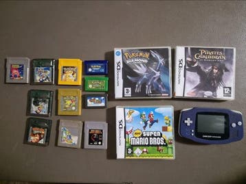 Nintendo - Gameboy Advance - With Mixed Gameboy & DS Games -, Nieuw