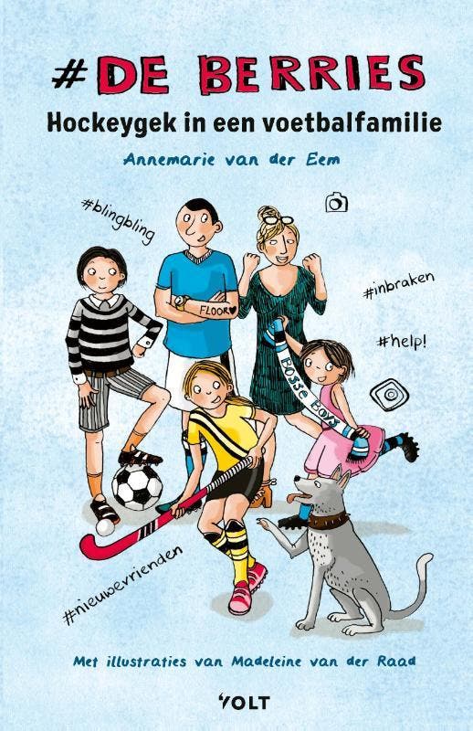 Hockeygek in een voetbalfamilie / De Berries / 1, Boeken, Kinderboeken | Jeugd | 10 tot 12 jaar, Gelezen, Verzenden