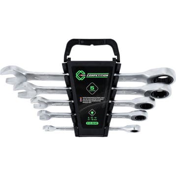 Competition Ratelringsteeksleutelset 8–19 mm 5-delig, Auto diversen, Verzenden, Nieuw